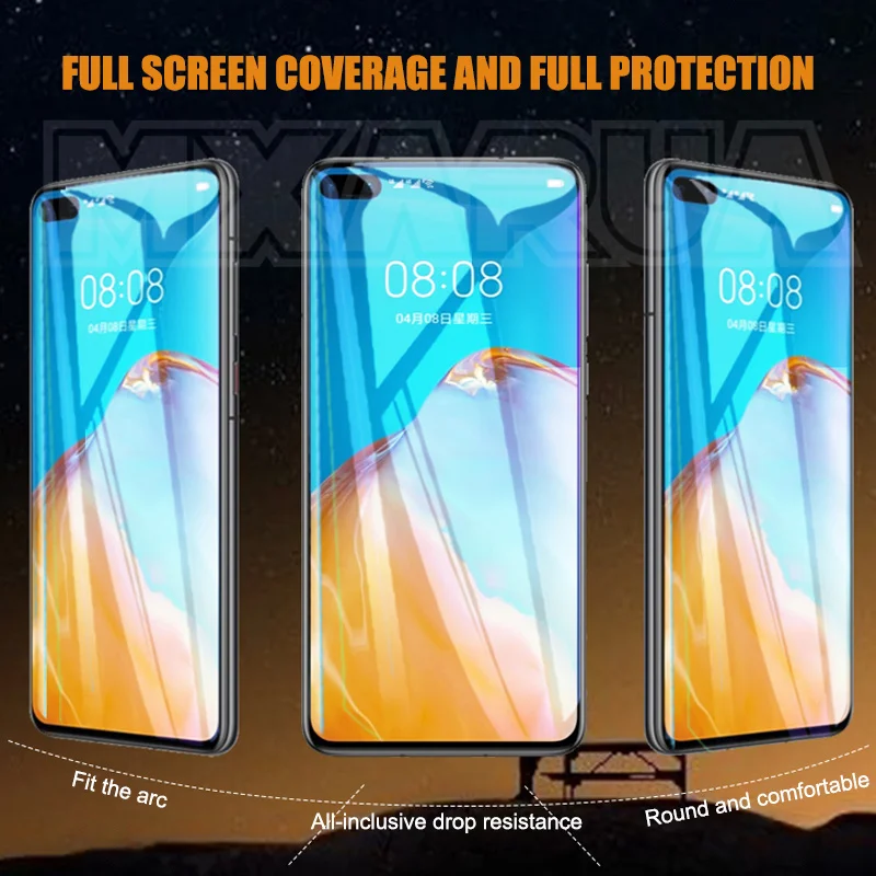 9D Protective Glass For Huawei Mate 30 P30 P40 Lite E Screen Protector Film P20 Pro P10 Lite P Smart Z S 2021 Tempered Glass