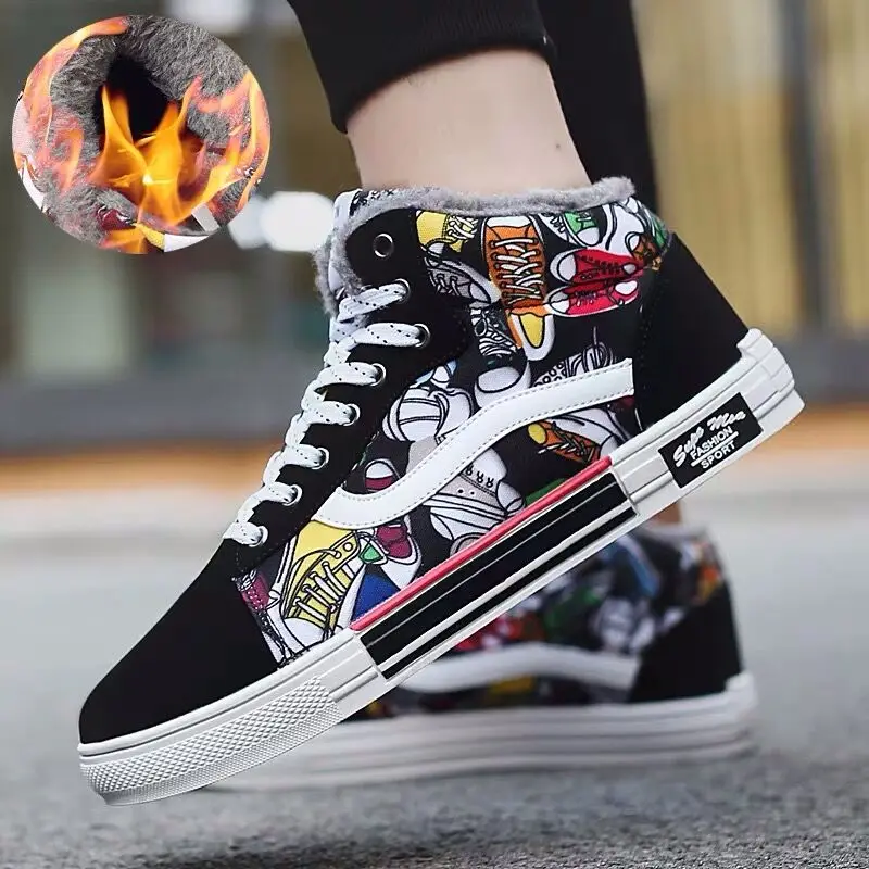 Горячая Распродажа Для мужчин кеды с тканым верхом обувь для прогулок мужские