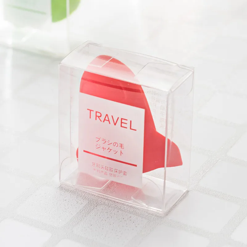 Защитная крышка для зубной щетки портативный мультяшный держатель контейнер