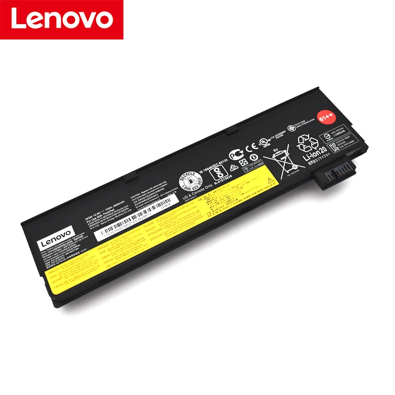 Оригинальный аккумулятор для ноутбука Lenovo ThinkPad T470 T480 T570 T580 P51S P52S 61 ++ 01AV423 01AV424 01AV425