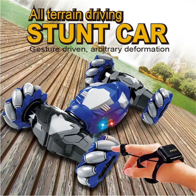 

RC Stunt Car Gesture Induction Remote Control Car Twisting Off-Road Crawler Drift High Speed Climbing Vehicle Toys for Children