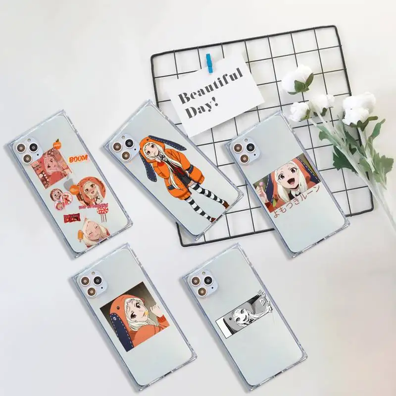 

Runa Yomozuki anime Phone Case Transparent for iPhone 7 8 11 12 se 2020 mini pro X XS XR MAX Plus