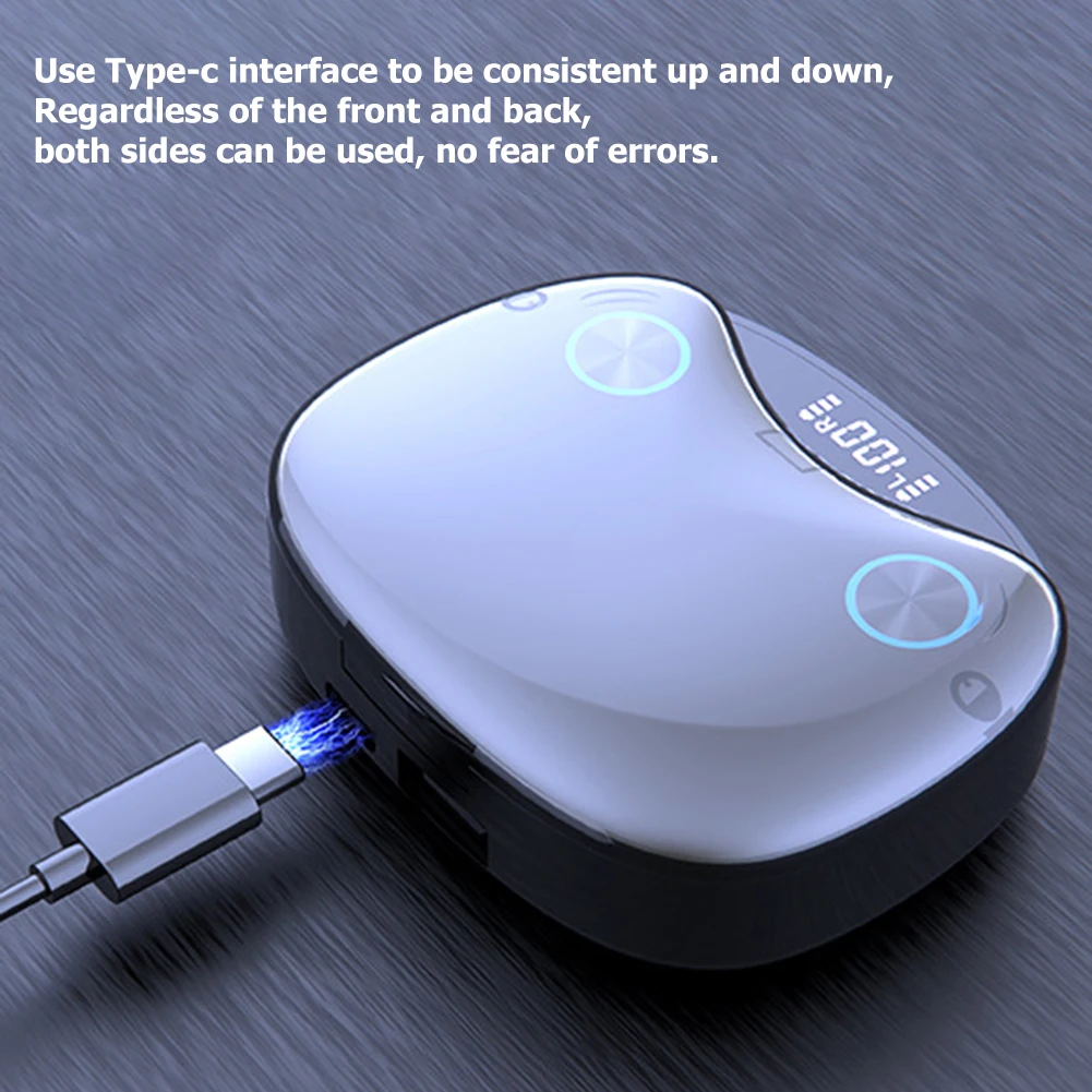 

TWS Wireless Bluetooth Earphone Noise Cancelling Earbuds HiFi Stereo Music Headphones Headset Waterproof Earbuds With Microphone