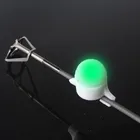 Электронная рыболовная светодиодная подсветка, сигнализация клева, рыболовное снаряжение для лески, индикатор предупреждения о наконечнике удочки, для ловли карпа, ночная рыбалка с автоматическим распознаванием