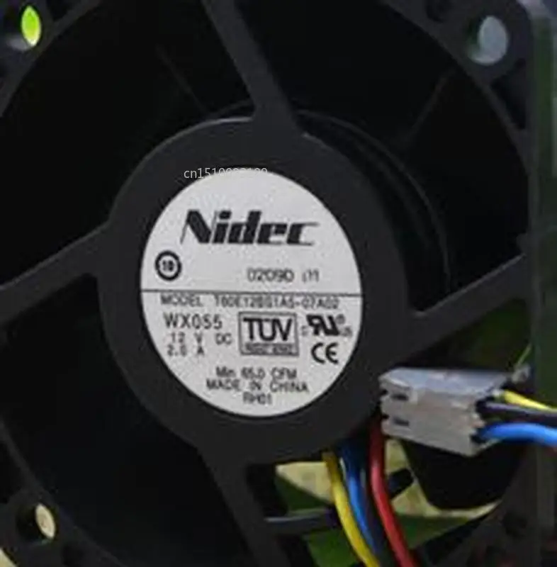 

for 6CM 6038 12V 2A large air volume server fan T60E12BS1A5-07A02