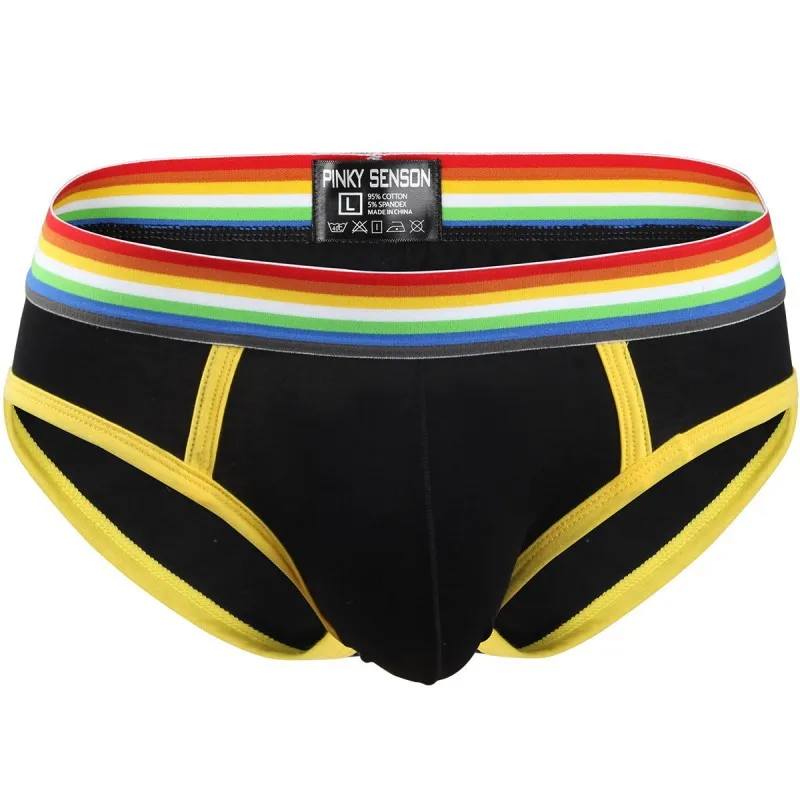 Сексуальное мужское нижнее белье с низкой талией хлопковые трусы мужские Calzoncillo