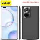QuLing 6800 мАч для Huawei Honor 50 зарядное устройство чехол для Honor 50 Pro Чехол с внешним аккумулятором для Huawei Honor 50 Pro чехол с батареей