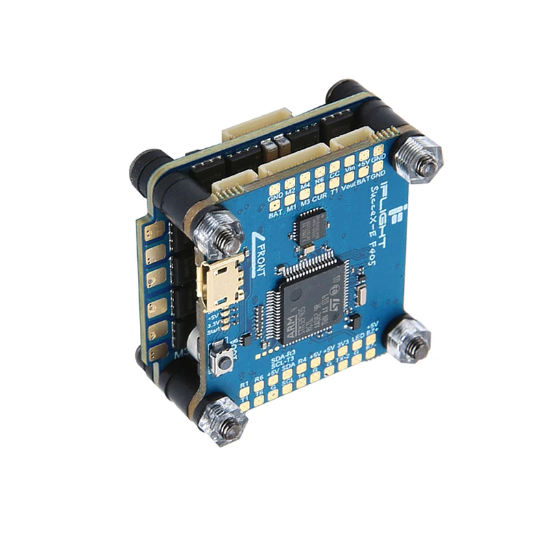 

iFlight SucceX-E F4 FlyTower System SucceX-E F4 Flight Controller/ SucceX-E 45A 2-6S BLHeli_S Dshot600 4-in-1 ESC for FPV Drone