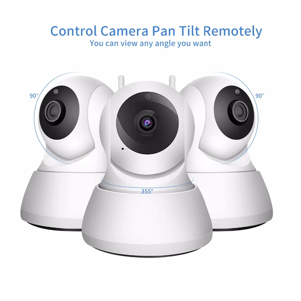 

SDETER Home Security IP Camera Wi-Fi 1080P 720P Wireless Network Camera CCTV Camera Surveillance P2P Night Vision Baby Monitor