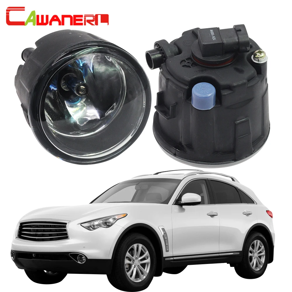 

Cawanerl 2 X H11 100W Car Halogen Fog Light Daytime Running Lamp DRL 12V For Infiniti FX FX35 FX37 FX45 FX50 FX30D 2006-2015