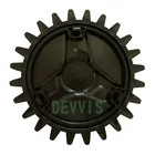 Пластиковое колесо заднего колеса для робота-газонокосилки DEVVIS H750TH750, 2 шт.