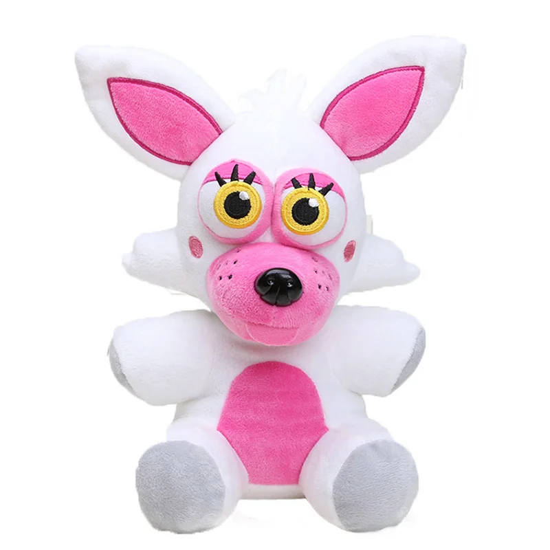 White fox 20cm 25 см, пять ночей у Фредди, плюшевая игрушка, кукла Фредди фазмедведь, медведь, 5 ночей у Фредди, лисица Фредди, плюшевая игрушка, подарок для детей - Цвет: White fox 20cm