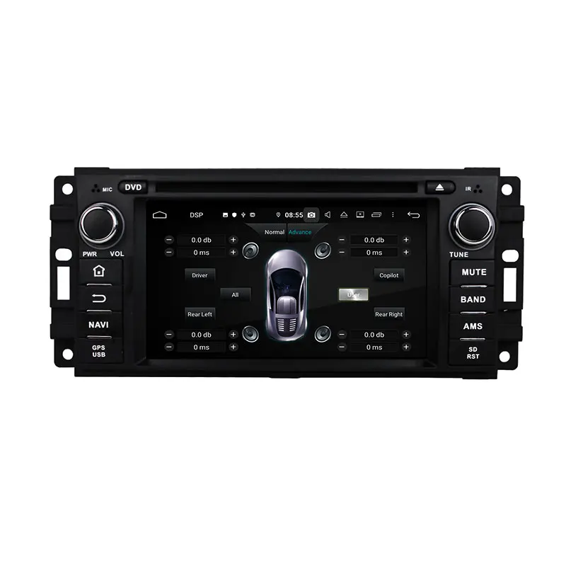 Автомобильная аудиосистема PX6 6 2 дюйма Android 9 0 для JEEP Sebring 300C Grand Cherokee компас стерео