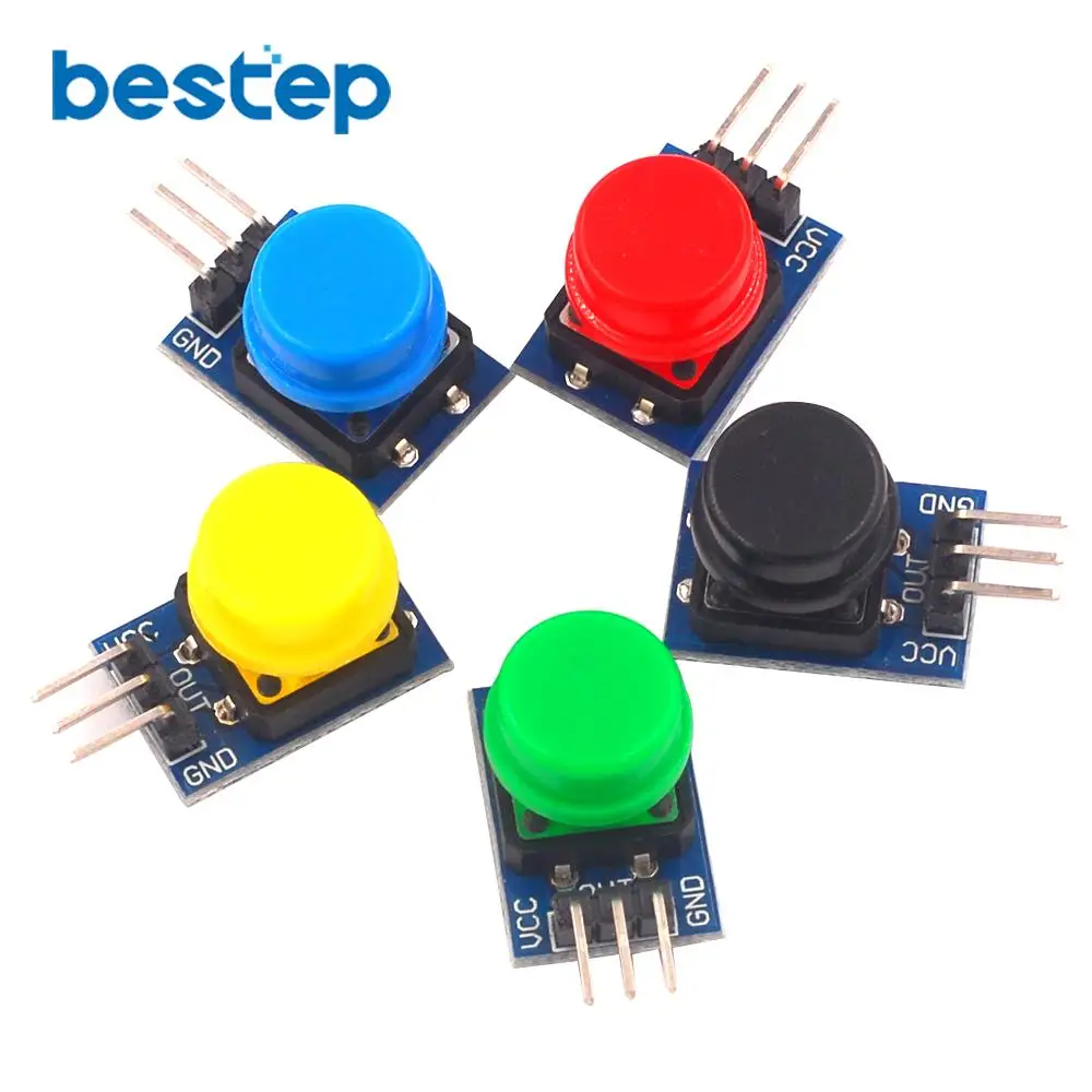 5 шт./компл. электронные строительные блоки Большой кнопочный модуль Пять клавиш