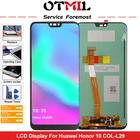 ЖК-дисплей OTMIL 5,84 ''Amoled для Huawei Honor 10 COL-L29, сенсорный экран с дигитайзером отпечатка пальца в сборе для Honor 10