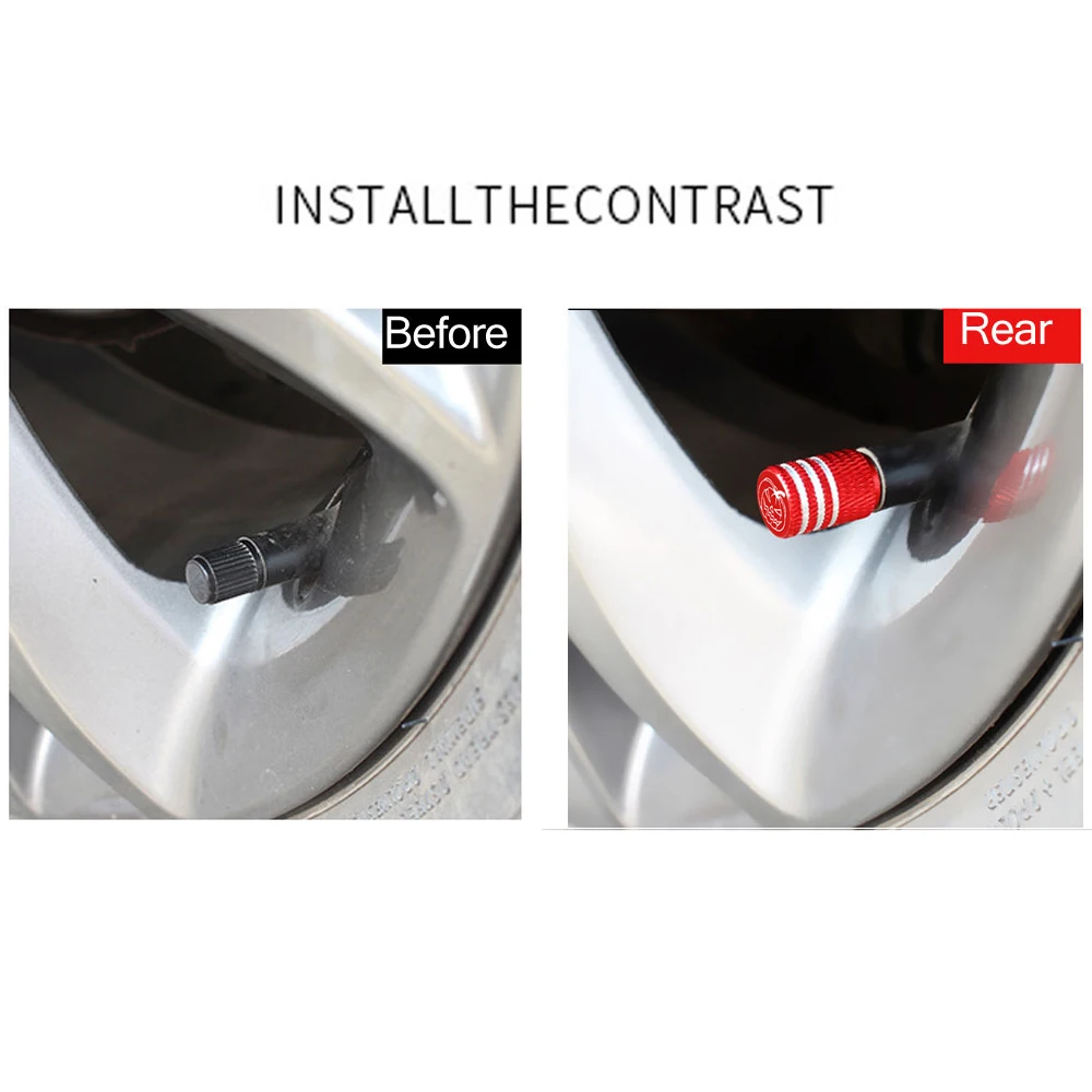 

4Pcs/Set Universal Pumpkin Alu-alloy Tire Valve Caps for Car Truck Motorcycle Bicycle Valve Stem Cover Tire Accessories