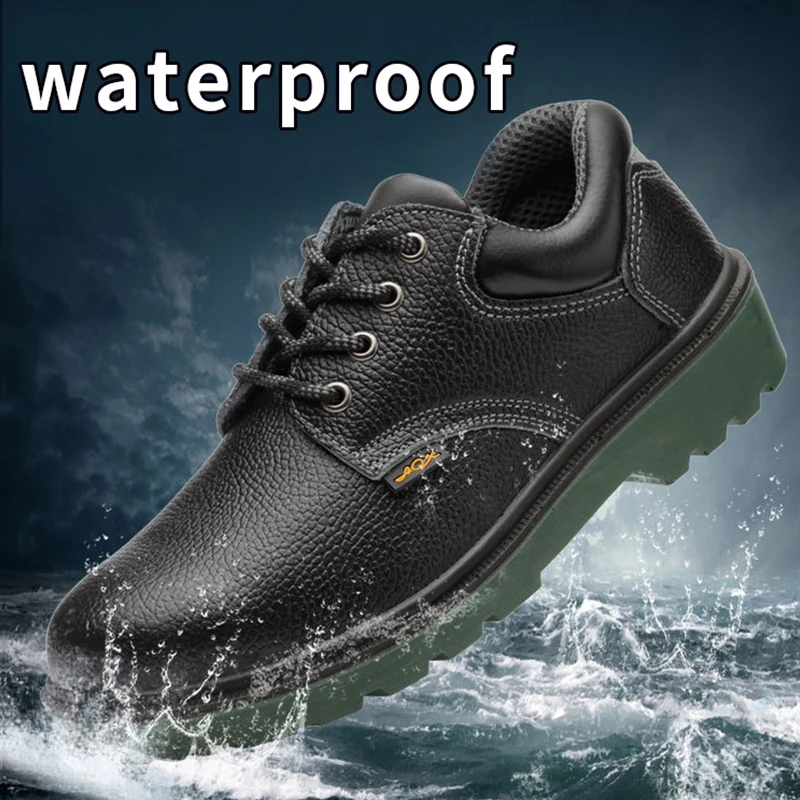 Водонепроницаемые ботинки Рабочая промышленная сверхпрочная камуфляжная