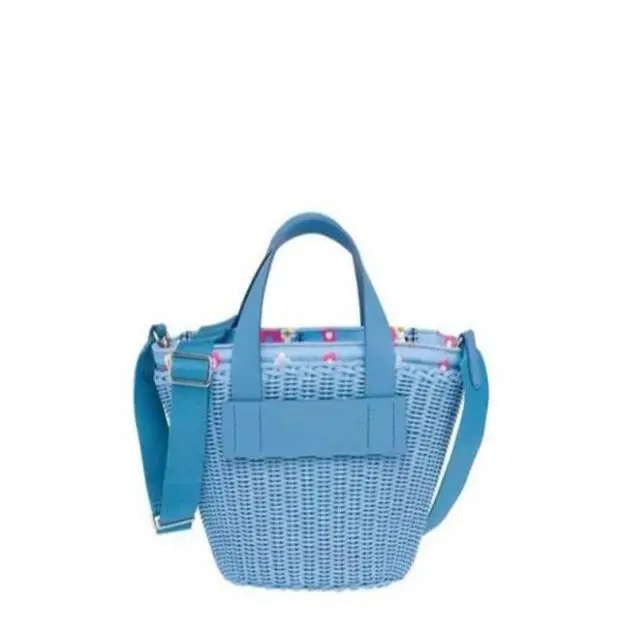 

Luxury brand small woven portable messenger bag female 2021 new straw rattan bag
