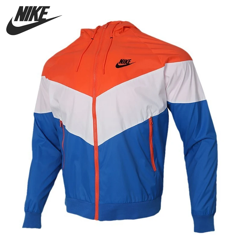 

Оригинальное новое поступление, мужская куртка NIKE M NSW WR JKT, спортивная одежда с капюшоном