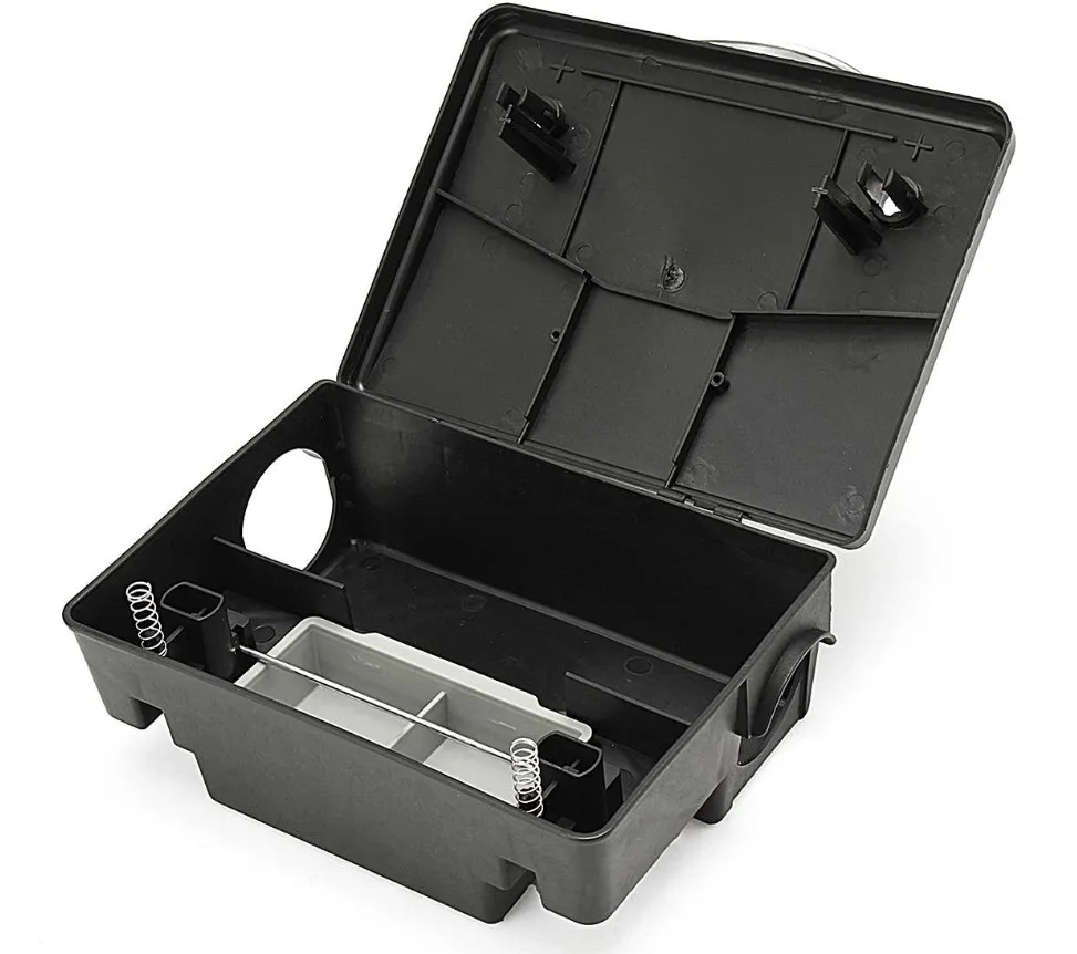 Домашняя крысиная ядовитая приманка коробка пластиковая грызун станция ловушка