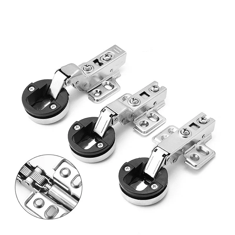 Стеклянная витрина винного шкафа дверная петля Бесшумный Гидравлический Буфер