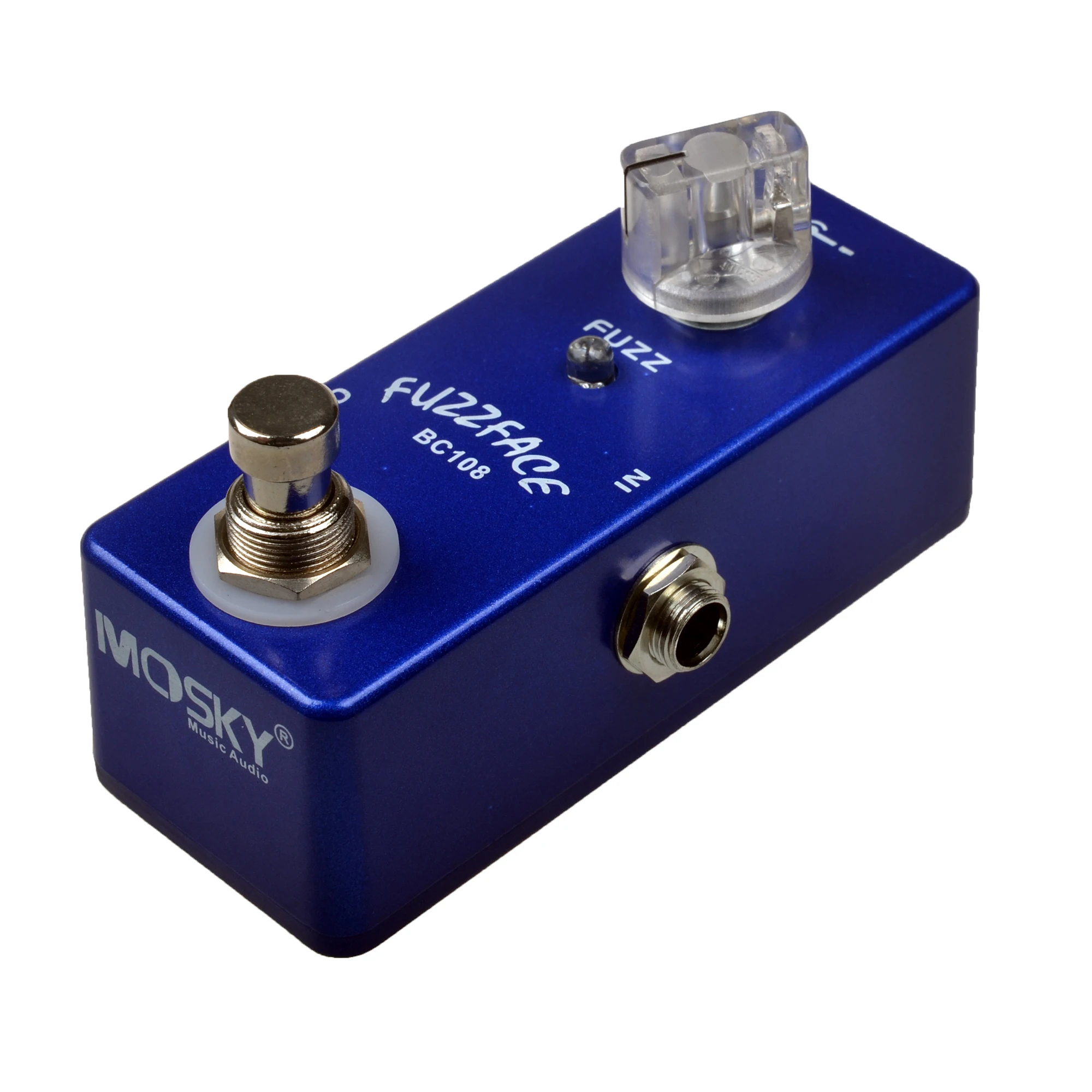 Mosky Fuzzface педаль для гитарных эффектов микро гитары настоящий байпас