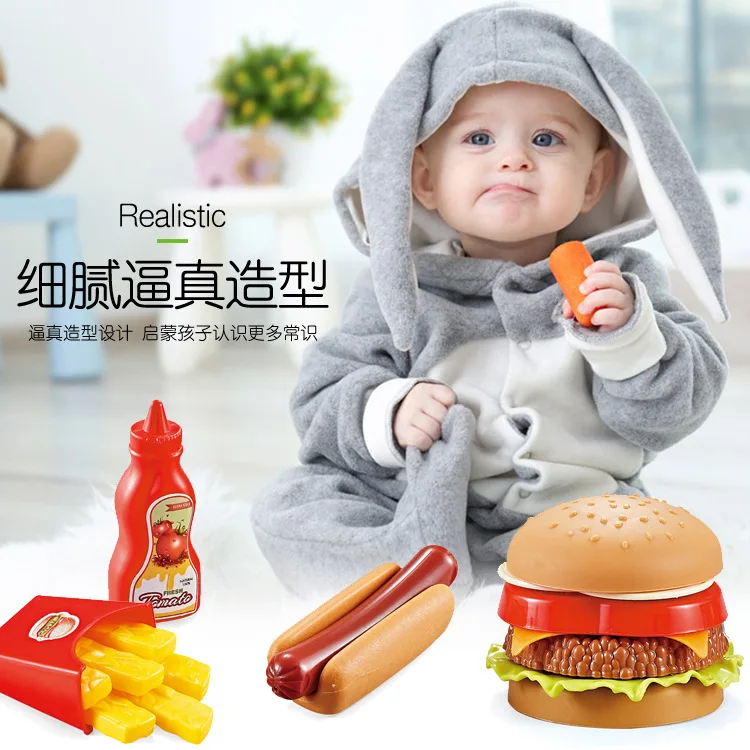 Детская головоломка игровой дом игрушка кухня Изысканная посуда моделирование