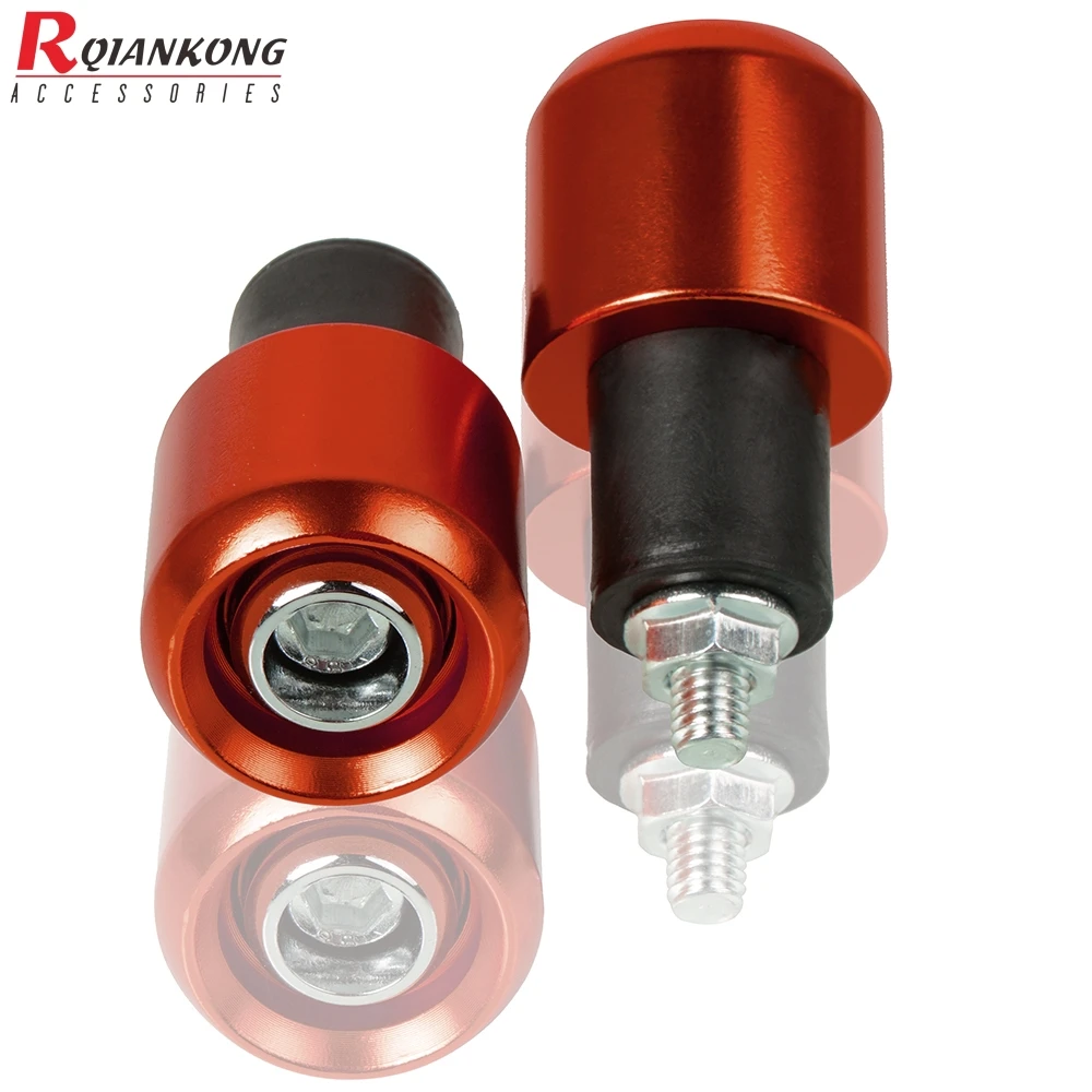 Универсальный мотоцикл 22 мм CNC алюминиевый руль ручки концы бар крышки для Kawasaki