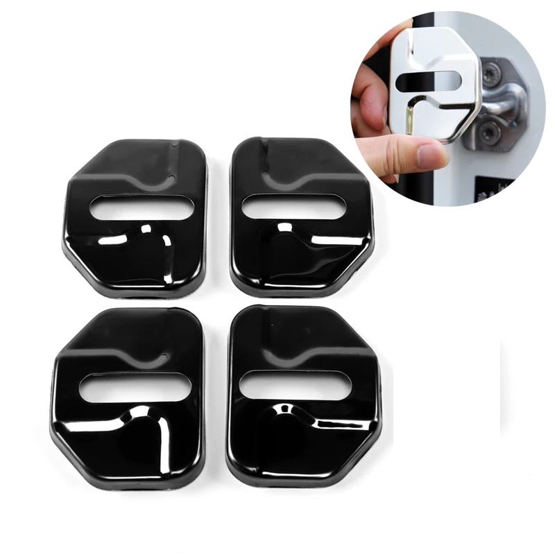 

Car Door Lock Protective Cover for Volvo XC60/S90/V40/V90 Series of Car Door Lock Buckle Stainless Steel Protective Cover