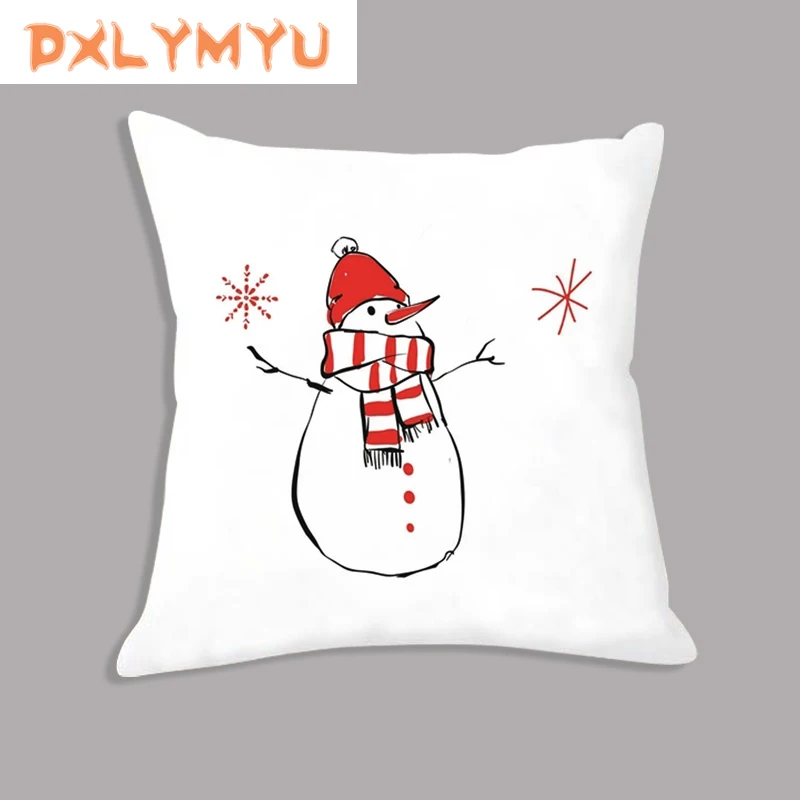 Рождественское украшение наволочка в виде медведя кролика строительный подарок