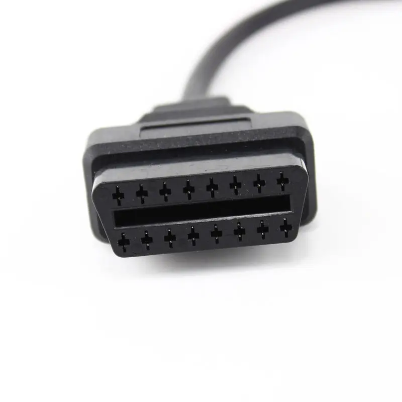 2021 OBD II Женский конвертер OBD2 16 контактный удлинитель Кабель для диагностики