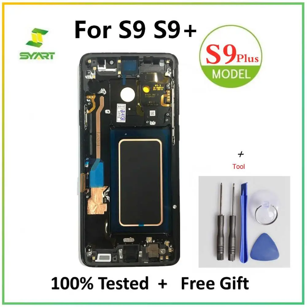 Дисплей для Samsung Galaxy S9 Plus SUPER AMOLED сенсорный экран дигитайзер в сборе G960 G960F G965 G965F