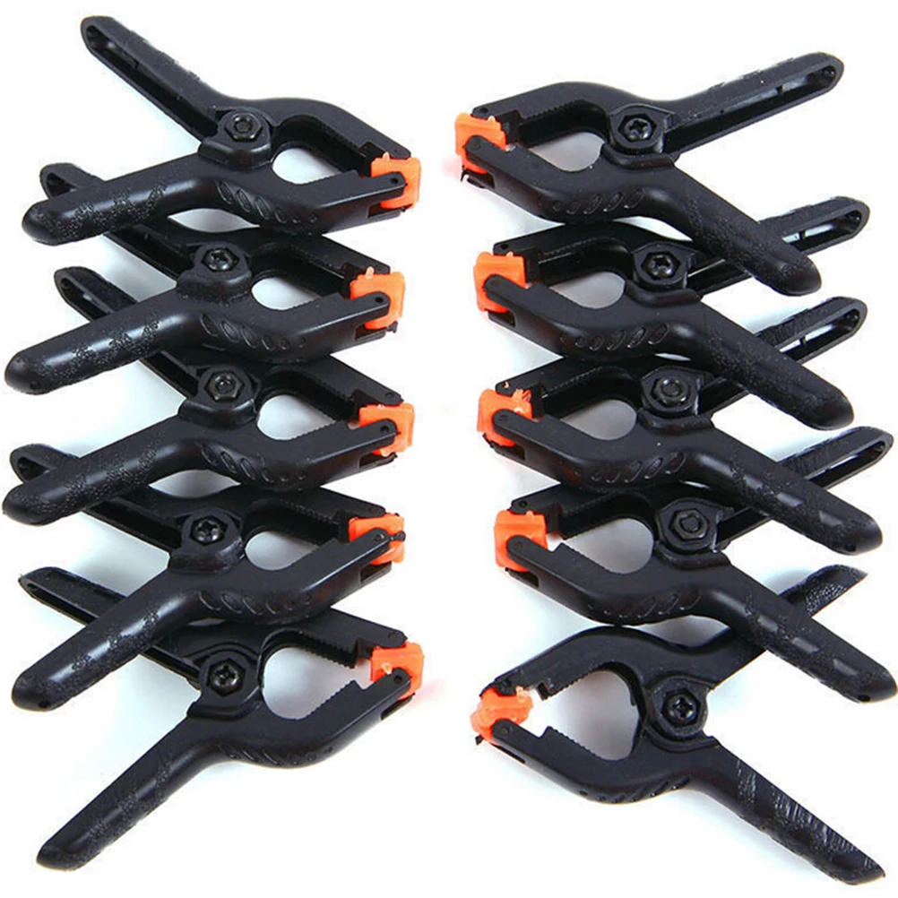 10 Pcs Photo Studio Light Photo Background Clips Backdrop Clamps A Type 2 inch