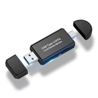 2 в 1 USB 3,0 OTG Micro устройство для чтения карт SD TF высокоскоростной Флэш-Накопитель смарт-карта памяти Адаптер для Android компьютера ноутбука