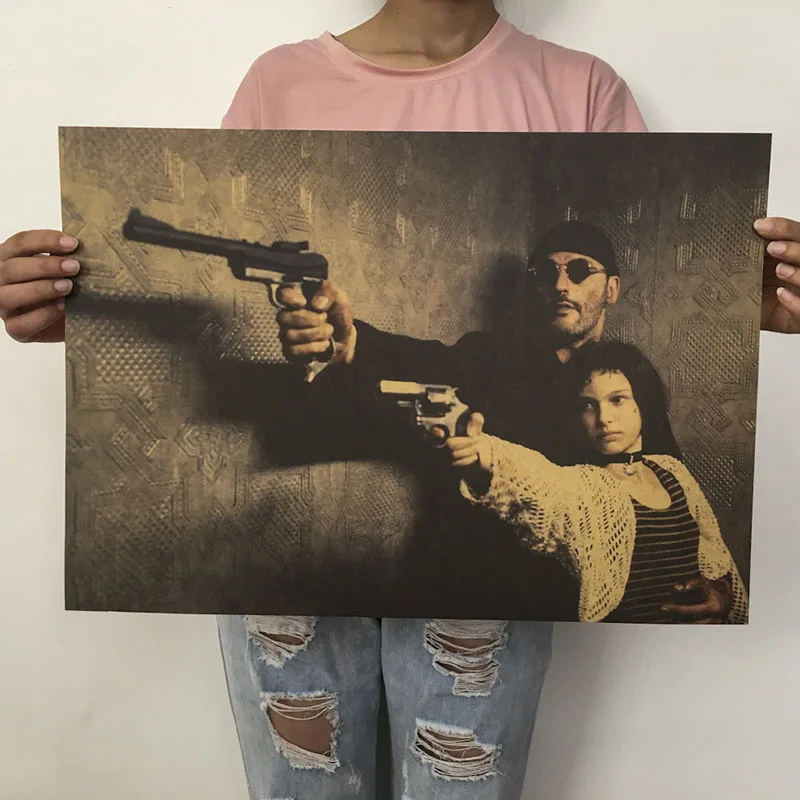H20 Mling 51,5x36 см 1 шт. крафт-бумага Пейзаж Плакат Коллекция гостиной спальня домашний Декор Ретро настенный стикер с пейзажем - Цвет: H20
