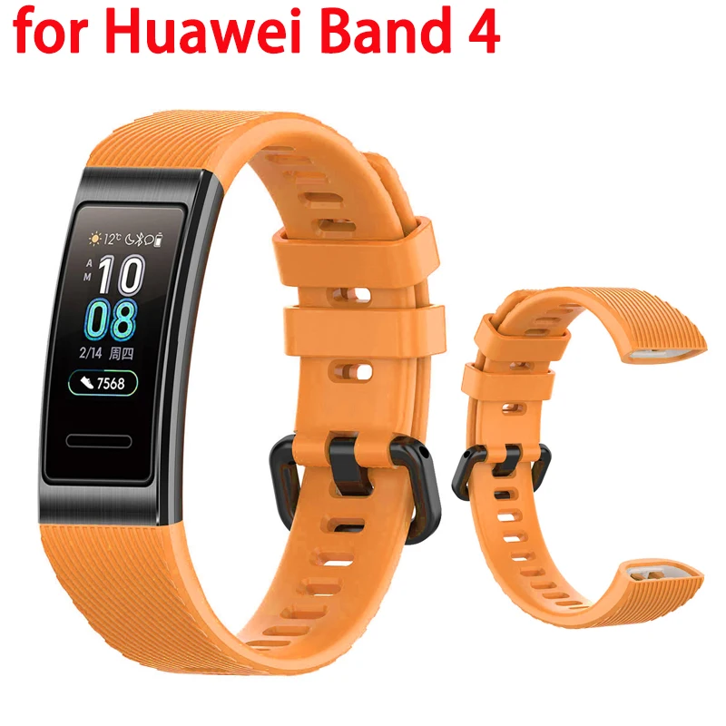 

For Huawei Band 4 pro 3 3pro Strap Silicone Bracelet Watch Band Replacement Wrist Strap For Huawei 3/3 Pro Watch accessories