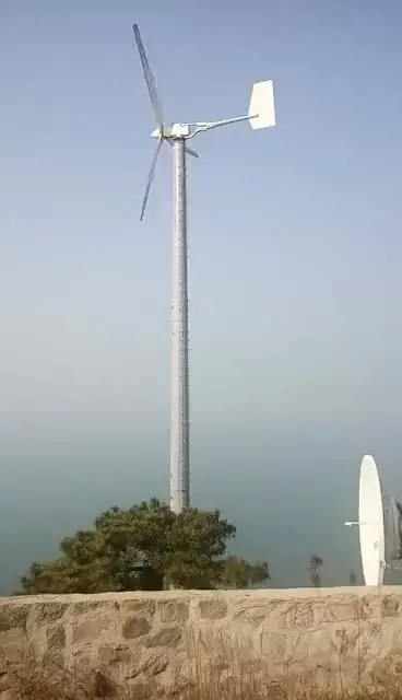 Factory Supply 6 Blades Green Windmill Generator Wind Turbine
