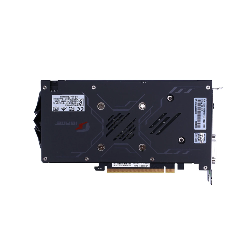 Красочная графическая карта iGame GeForce GTX 1650 SUPER Ultra OC 4G GDDR6 компьютерная игровая видеокарта