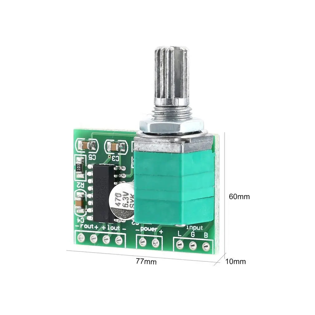 Мини PAM8403 DC 5 В 2 канала USB питания Hi Fi цифровой аудио усилитель плата с