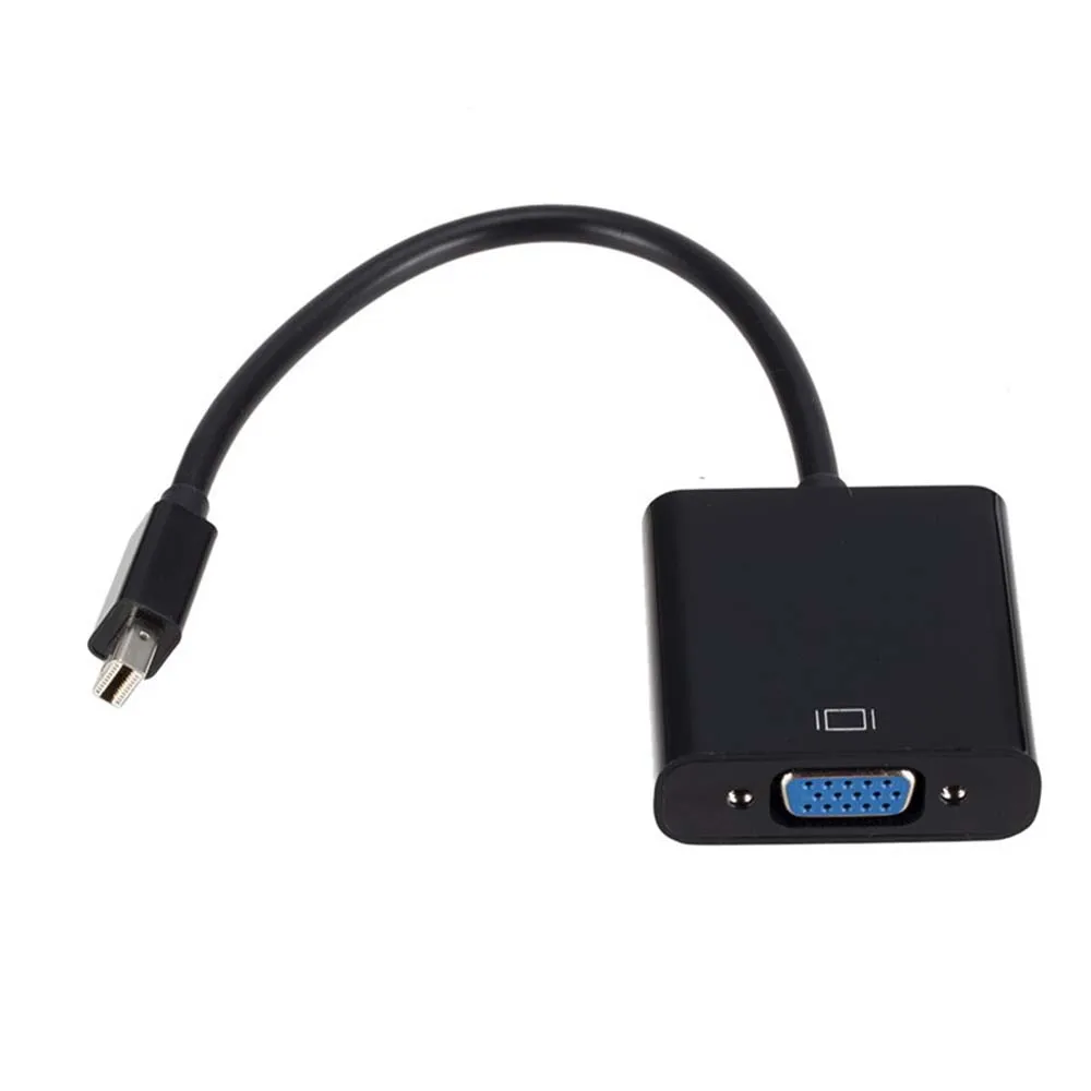 Mini DP to VGA Video Adapter Thunderbolt Display Port Cables Vga Patch Cord ISO | Электроника
