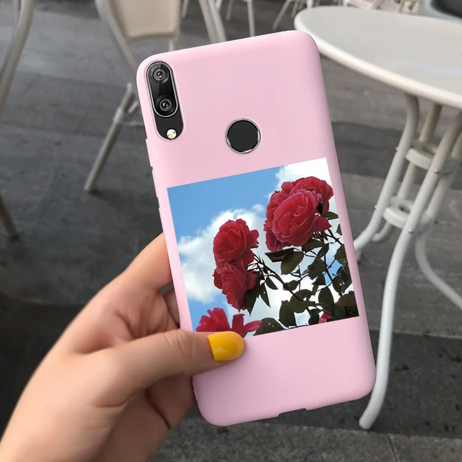 Чехол-накладка для Huawei Y7 Prime 2019 мягкий тонкий DUB-LX3 DUB-LX1 дюйма | Мобильные телефоны и