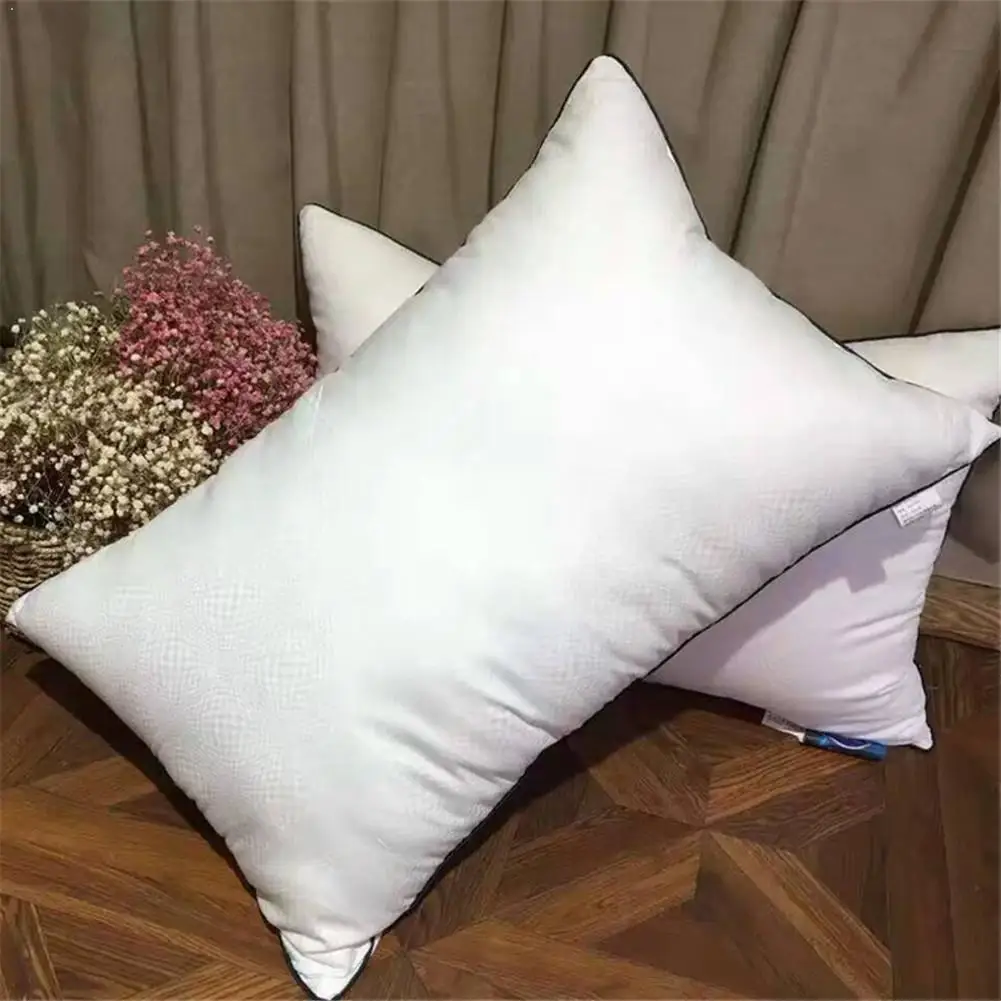 2021 Hot Sale PP Cotton Non-woven White Pillow Core Travel Good Body Provide Nights Car Support Comfort Neck Sleep Pillows R5P6 | Дом и сад