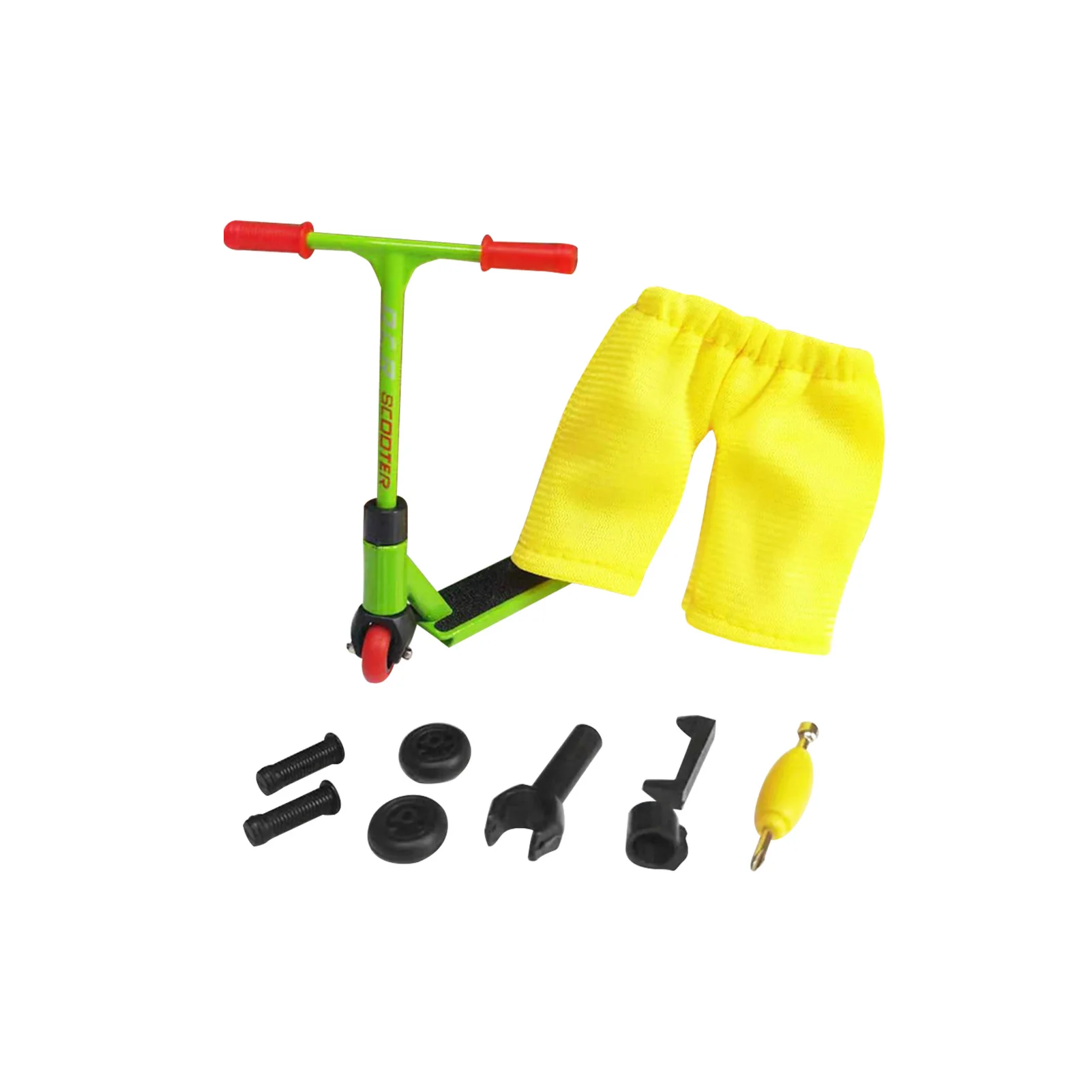 

Interactive Toy Portable Funny With Tools Home Alloy For Skateboarder Gift Indoor Outdoor Mini Finger Scooter Set Wear Resistant