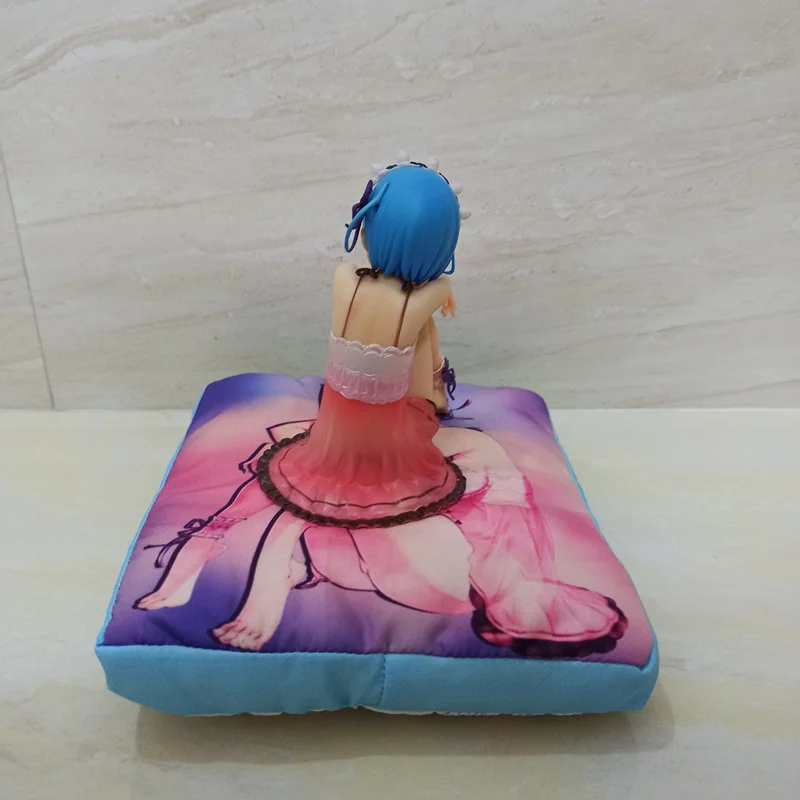 

Anime Re Life In A Different World From Zero Remu Pajamas Sitting Position Ver PVC Action Figure Collectible Model doll toy 16cm