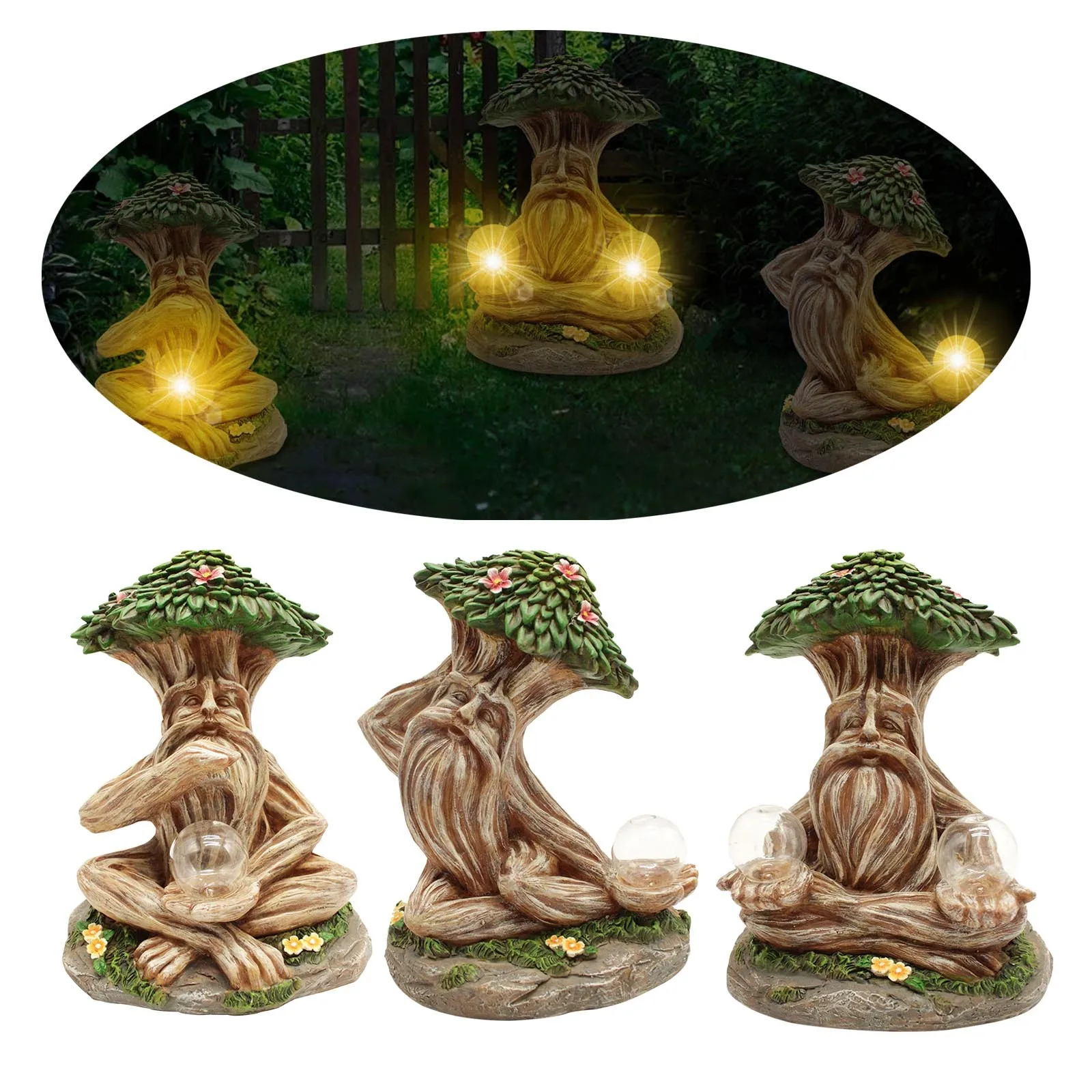 1 шт. из мультфильма Холодное сердце сада дерево статуя Солнечный полимерный