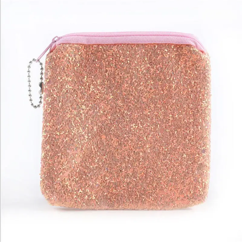 Модный кошелек с блестками и русалочкой мини для девочек сверкающий женская