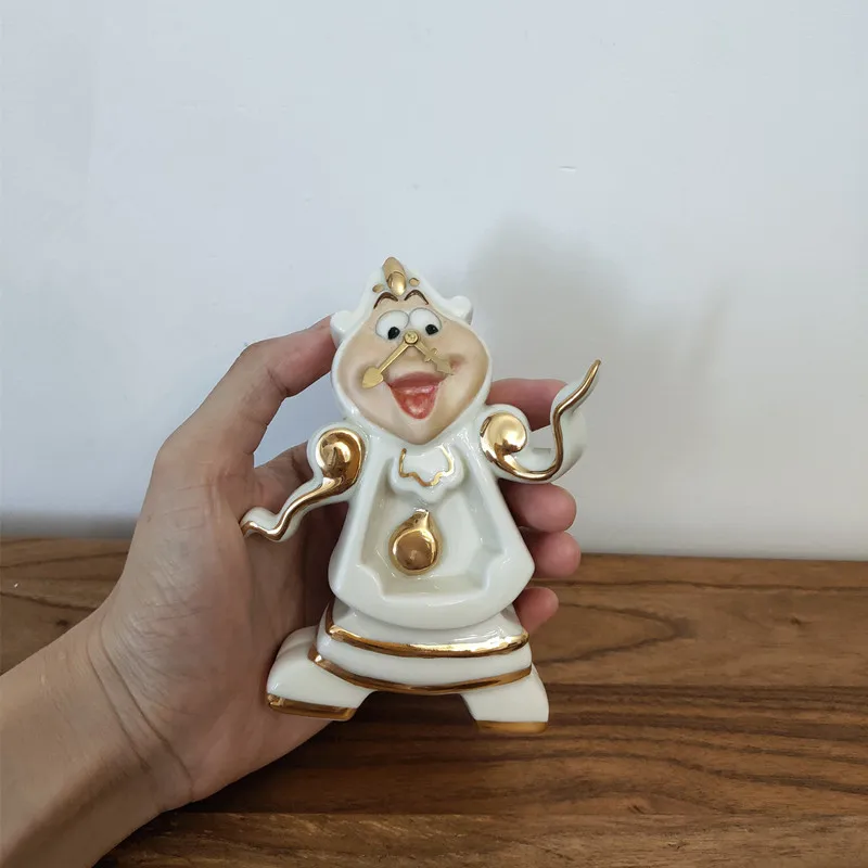 Новинка мультяшный чайник Beauty And The Beast кружка Mrs Potts Chip Cogsworth чаша для чая один