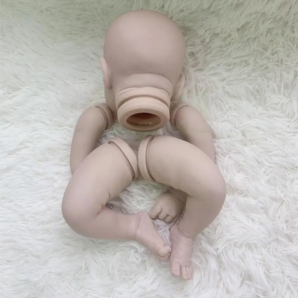 

20 Inch Reborn Doll Kit Unassembled Soft Vinyl Limited Body Dolls Popular Parts Unfinished DIY Baby Rebirth Edition Blank Y2E9