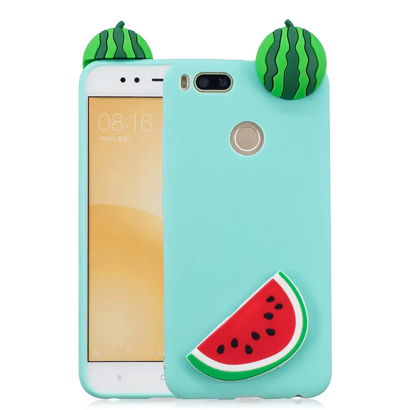 Watermelon 3D единорога панда кактус мягкий TPU чехол для Xiaomi mi A3 A1 A2 Lite Red mi 8 8A Note 8T Note 8 iPhone 7 6 Plus 5 iPad Pro 4, 8T 5A 6A 7A 4 4X Go S2 - Цвет: Watermelon
