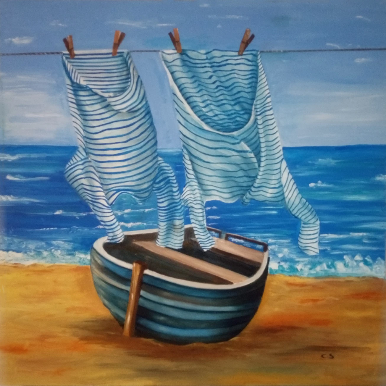 5D сделай сам Приморская лодка матрос костюм алмазная живопись полная вышивка